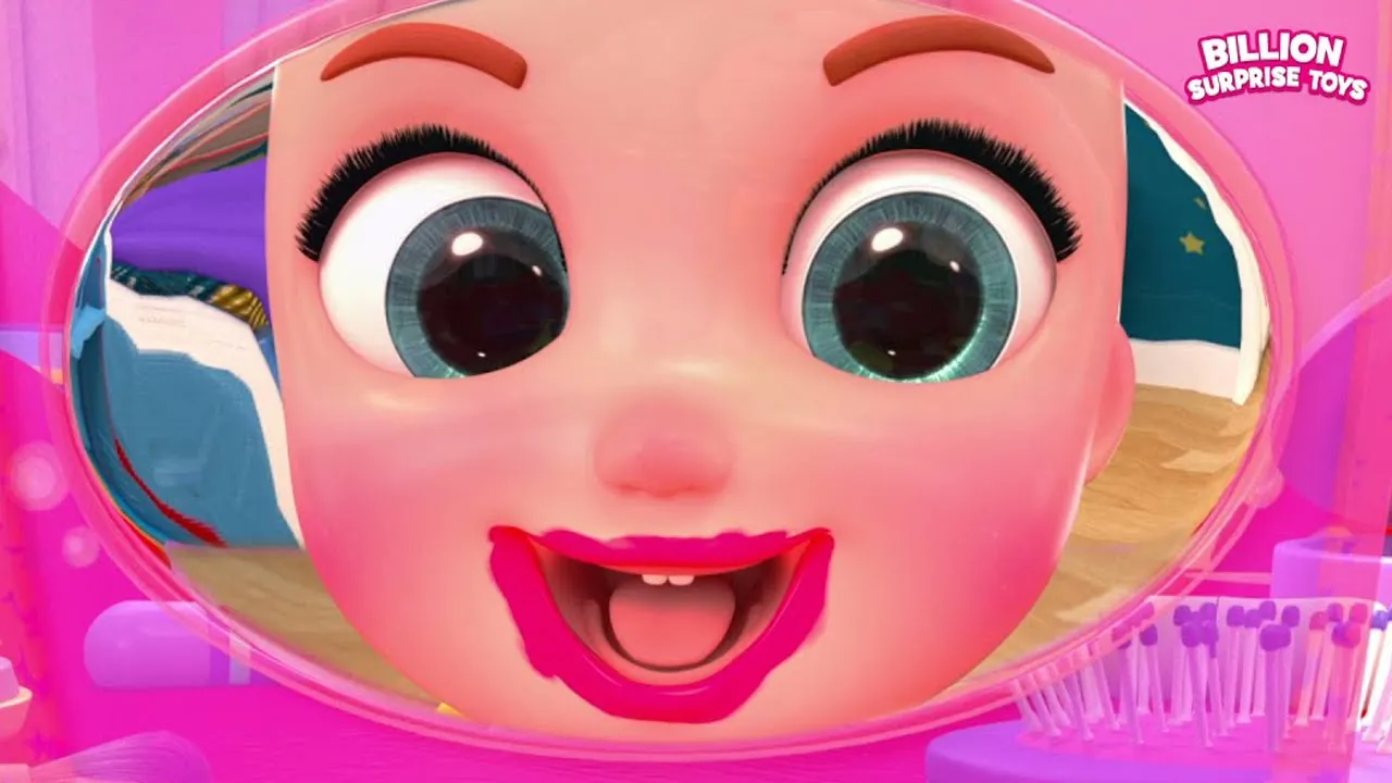 Makeup Playroom Kids Song - BillionSurpriseToys Nursery Rhymes, Kids Songs