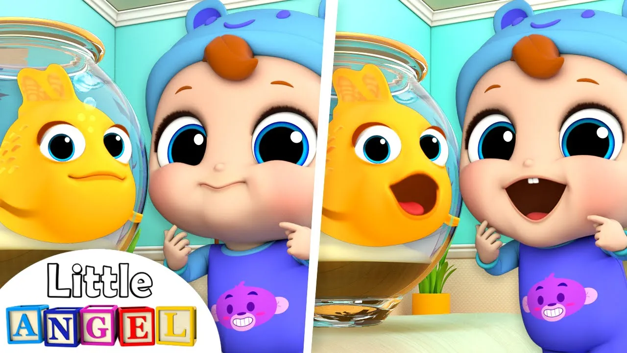 Opposites Song | Nursery Rhymes & Kids Songs by Little Angel background