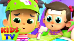 Baby Sick Song + More Nursery Rhymes & Baby Songs | Cartoon | Children's Music - Kids Tv