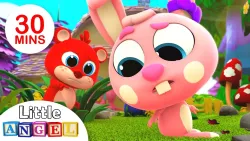 Where is My Baby Bunny Tail, Peek a Boo I See You + More Nursery Rhymes | Little Angel