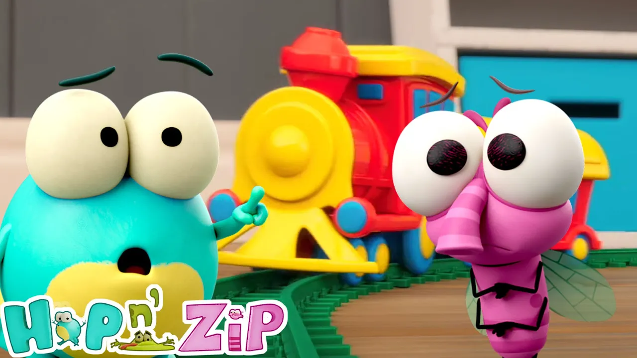 Zip Line Express - Funny Animated Comedy Cartoons for Chilresn by Hop & Zip
