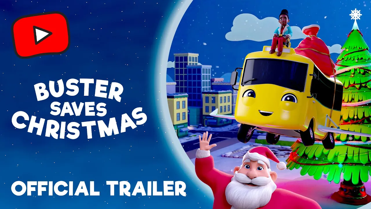 Buster Saves Christmas | Official Trailer | YouTube Originals background