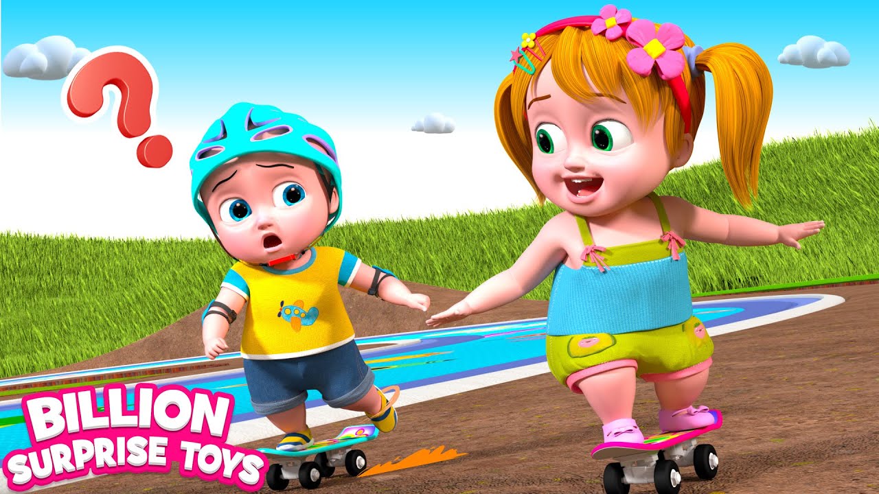 Skating is fun! Have a fun skating time with Dolly and Johnny.