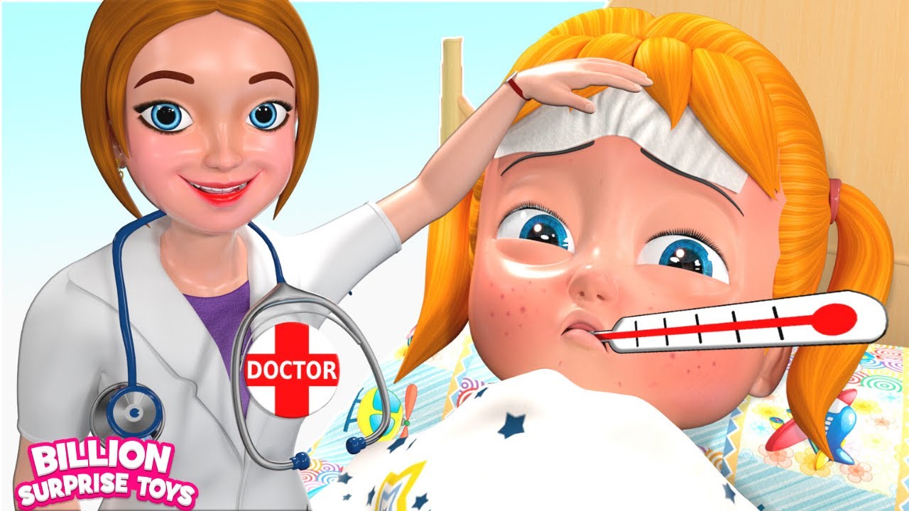 Fever Care Song for Babies | Baby Dolly Learns how to take care during Fever | BST Kids