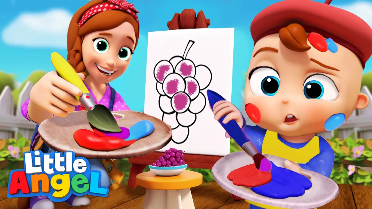 Color Mixing Magic | Educational Kids Songs & Nursery Rhymes By Little Angel