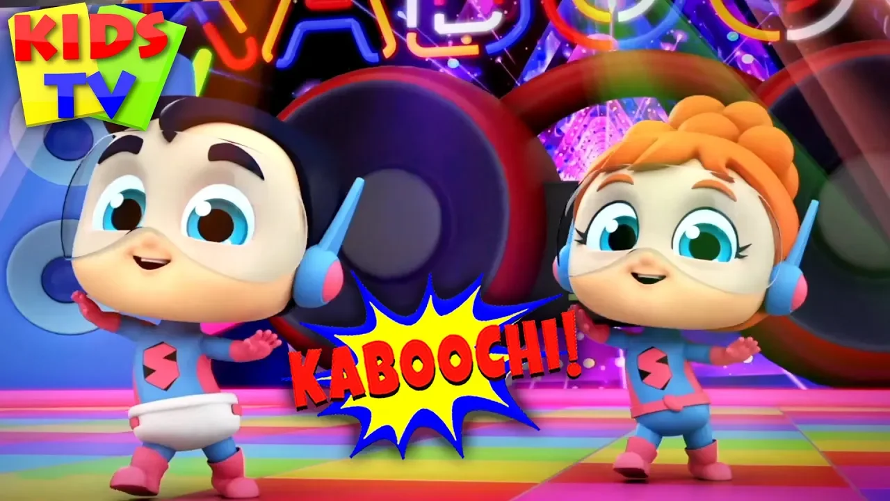 Kaboochi Dance Song | Kids Dance Song | tik tok dance | kids tv | super supremes