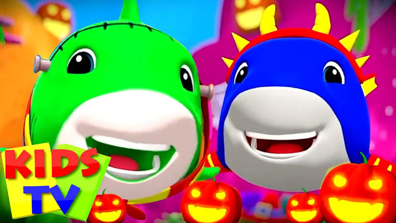 The Baby Shark Halloween Song | Halloween Music | Kids Songs | Scary Nursery Rhymes
