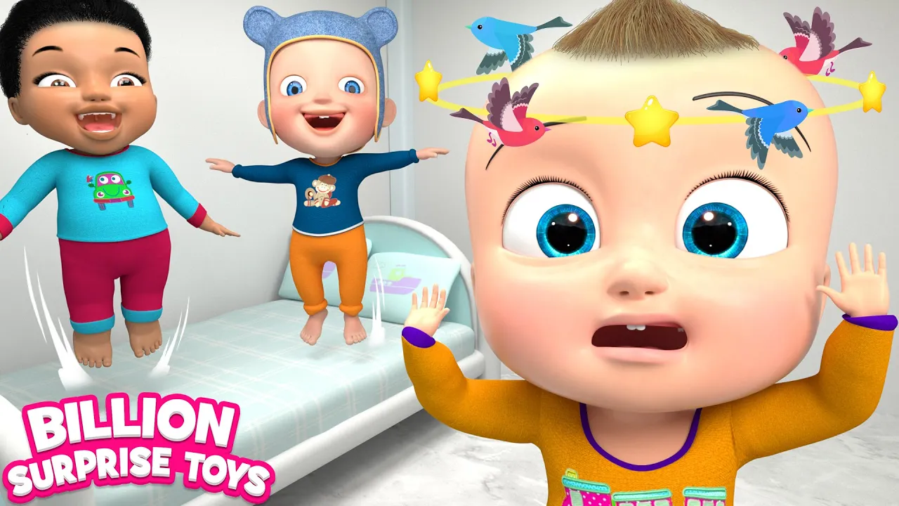 Five Little Babies Healthy Eating - BillionSurpriseToys Nursery Rhymes, Kids Songs