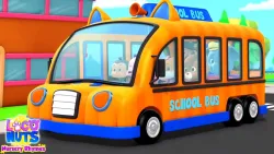 Wheels On The Bus + More Kids Songs & Rhymes with Loco Nuts