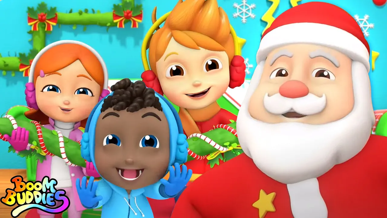 Deck The Halls Christmas Holiday Song for Children by Boom Buddies background