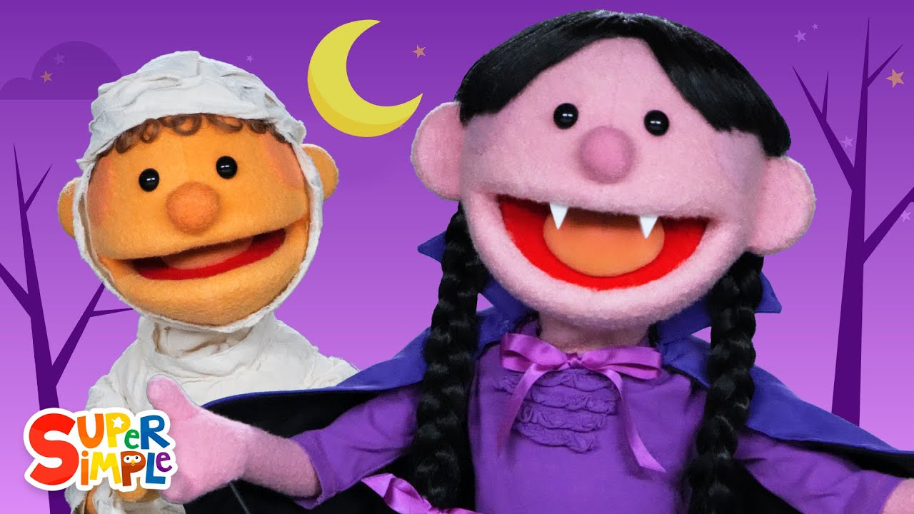 Who Took The Candy feat. The Super Simple Puppets | Kids Halloween Songs | Super Simple Songs backdrop