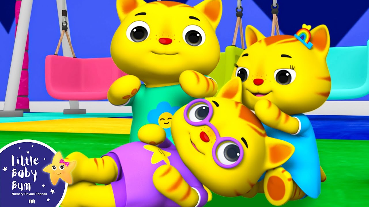 Five Little Kittens - Sing Along | Little Baby Bum - New Nursery Rhymes for Kids background