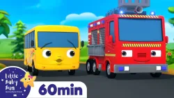 Vehicle Sounds Song | 1 Hour Baby Song Mix - Little Baby Bum Nursery Rhymes
