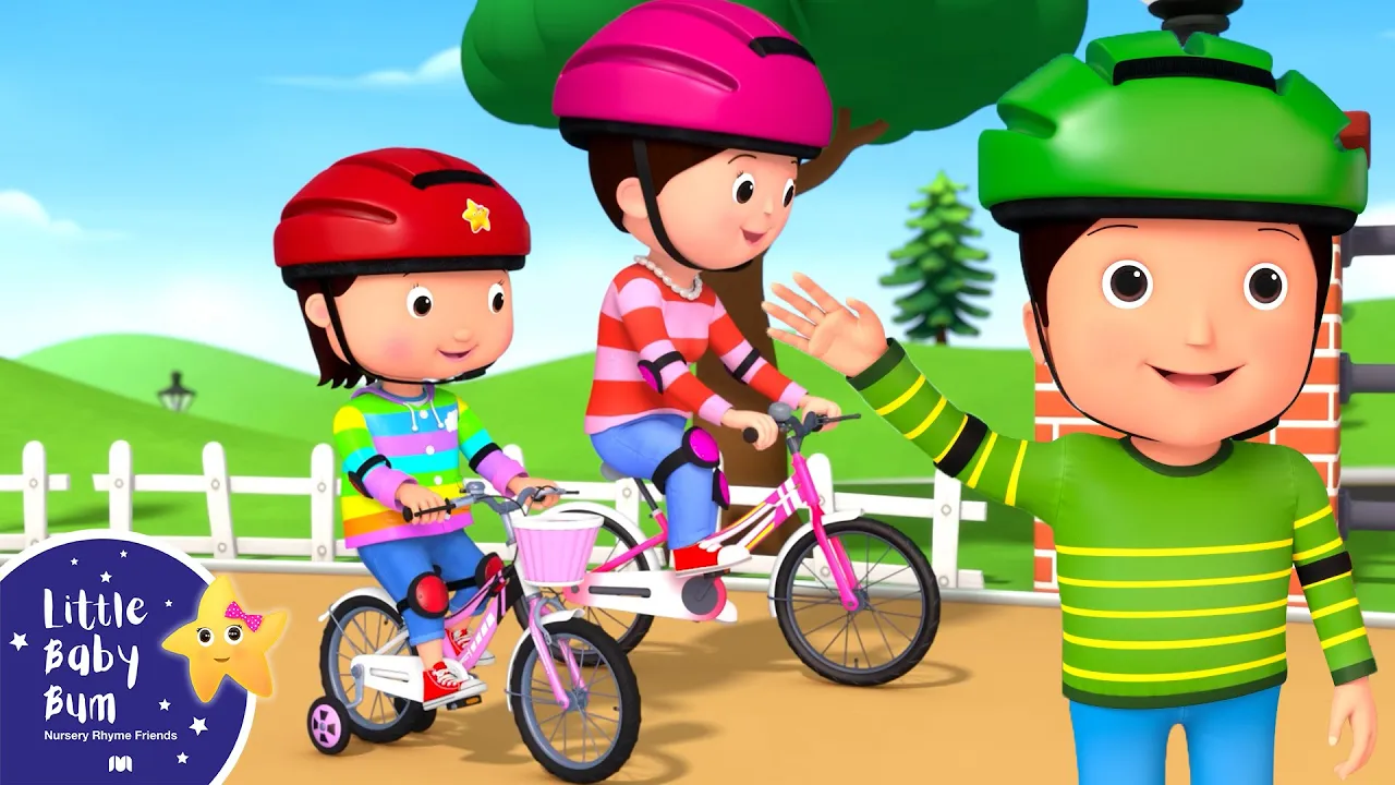 You Can Ride a Bike Song | Little Baby Bum - New Nursery Rhymes for Kids background