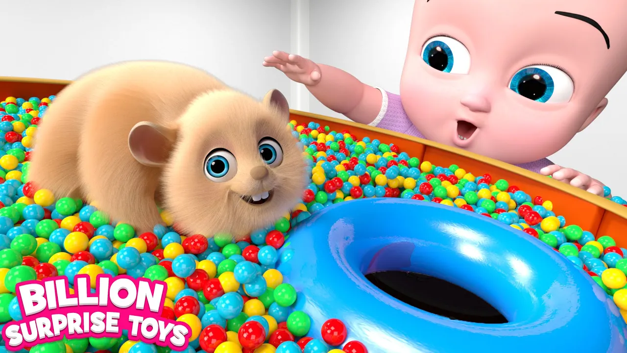 Let's Play With Marshmellow - BillionSurpriseToys Nursery Rhymes, Kids Songs background