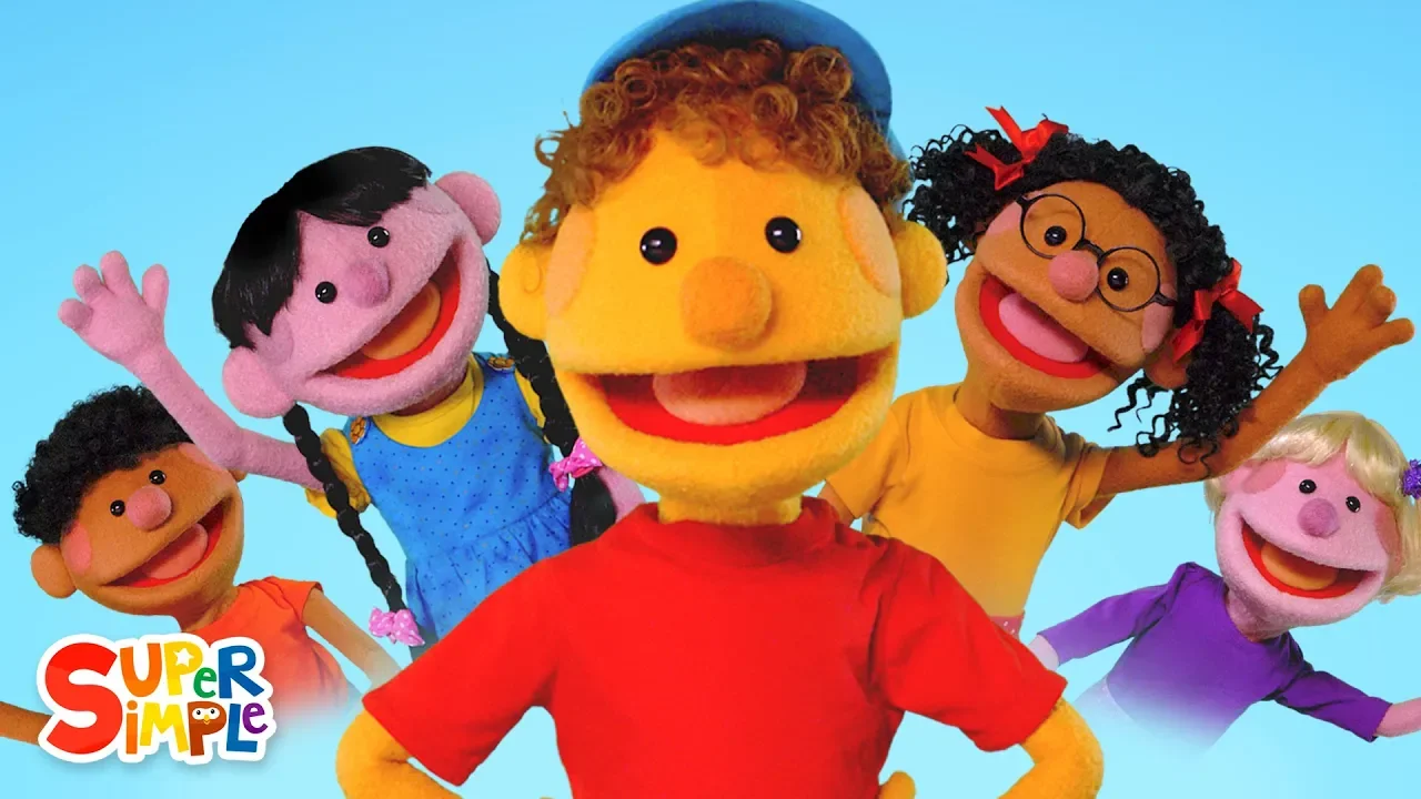 Hello! | featuring The Super Simple Puppets | Super Simple Songs background