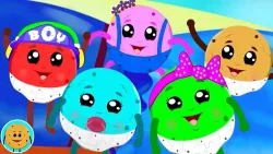 Five Little Babies Nursery Rhyme & Many More Cartoon Baby Songs