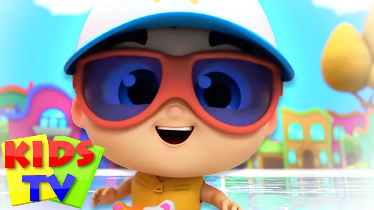 Swimming Song | Super Supremes | Kids Tv Nursery Rhymes & Baby Songs