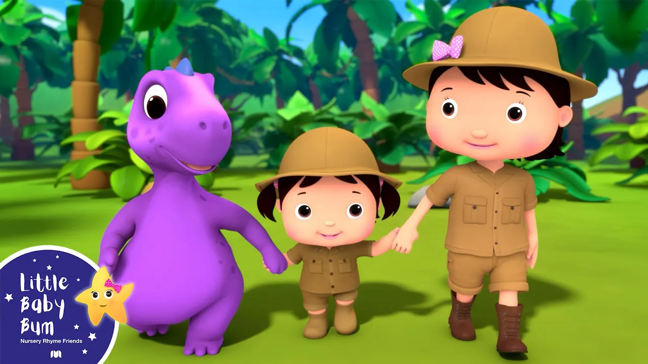 10 Little Dinosaurs! | Little Baby Bum - New Nursery Rhymes for Kids background