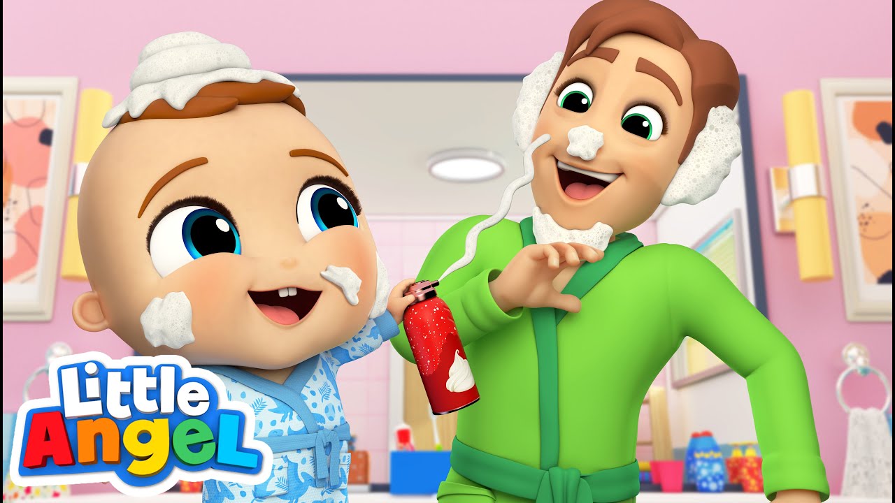 My Daddy is The BEST | Father's Day Edition | Little Angel Kids Songs & Nursery Rhymes background