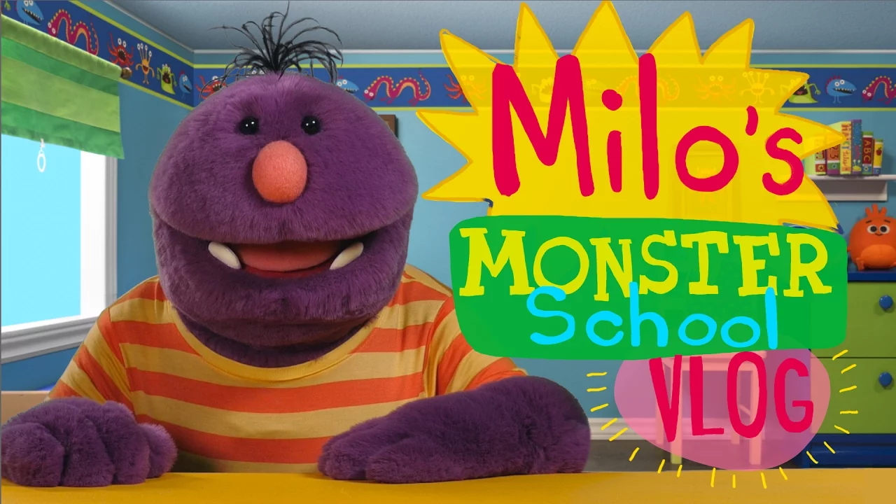 Welcome to Milo's Monster School Vlog! background