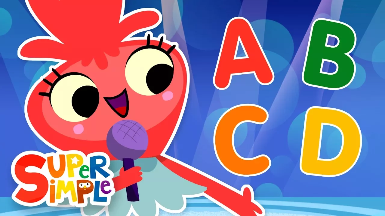 The Alphabet Is So Much Fun | Kids Songs | Super Simple Songs backdrop