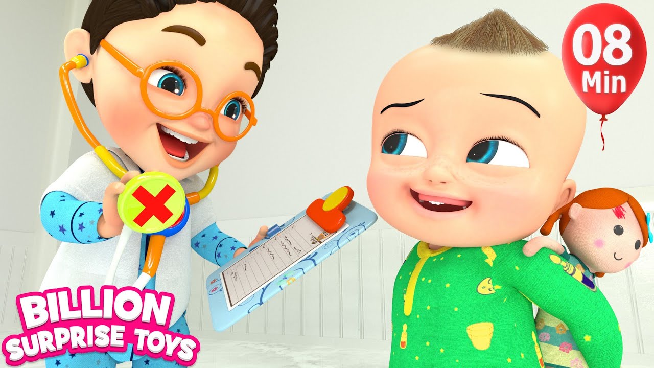 Doctor Pretend Play - BillionSurpriseToys Nursery Rhymes, Kids Songs background