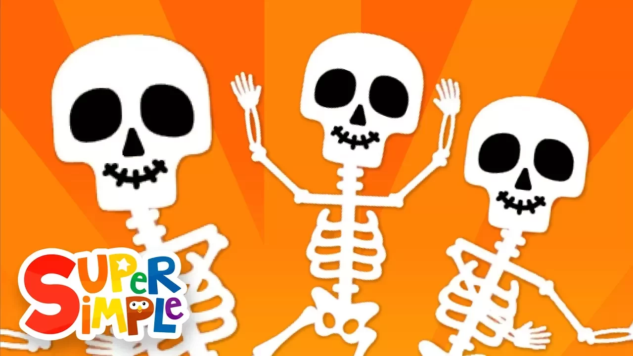 The Skeleton Dance | Halloween Song for Kids | Super Simple Songs background