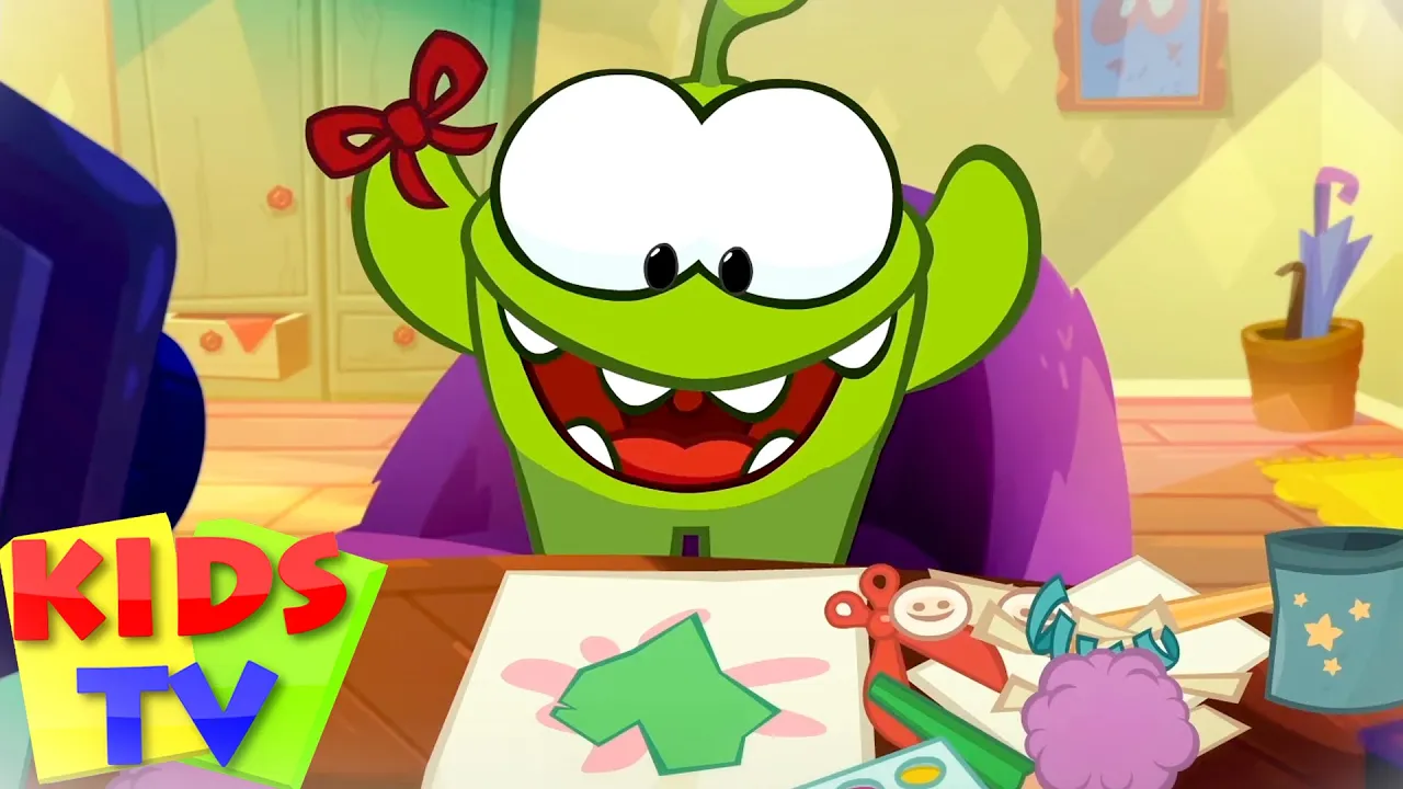 Stay at Home with Om Nom : Learning | Home Activities & Ideas For Quarantine | Funny Cartoon Videos background