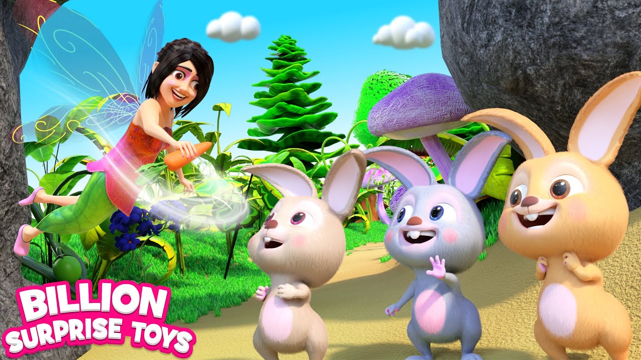 Good Fairy Wakes Up all the Sleeping Bunnies - BillionSurpriseToys Nursery Rhymes & Kids Songs