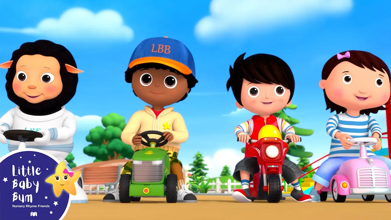 Driving in My Car Song! | Little Baby Bum - New Nursery Rhymes for Kids background