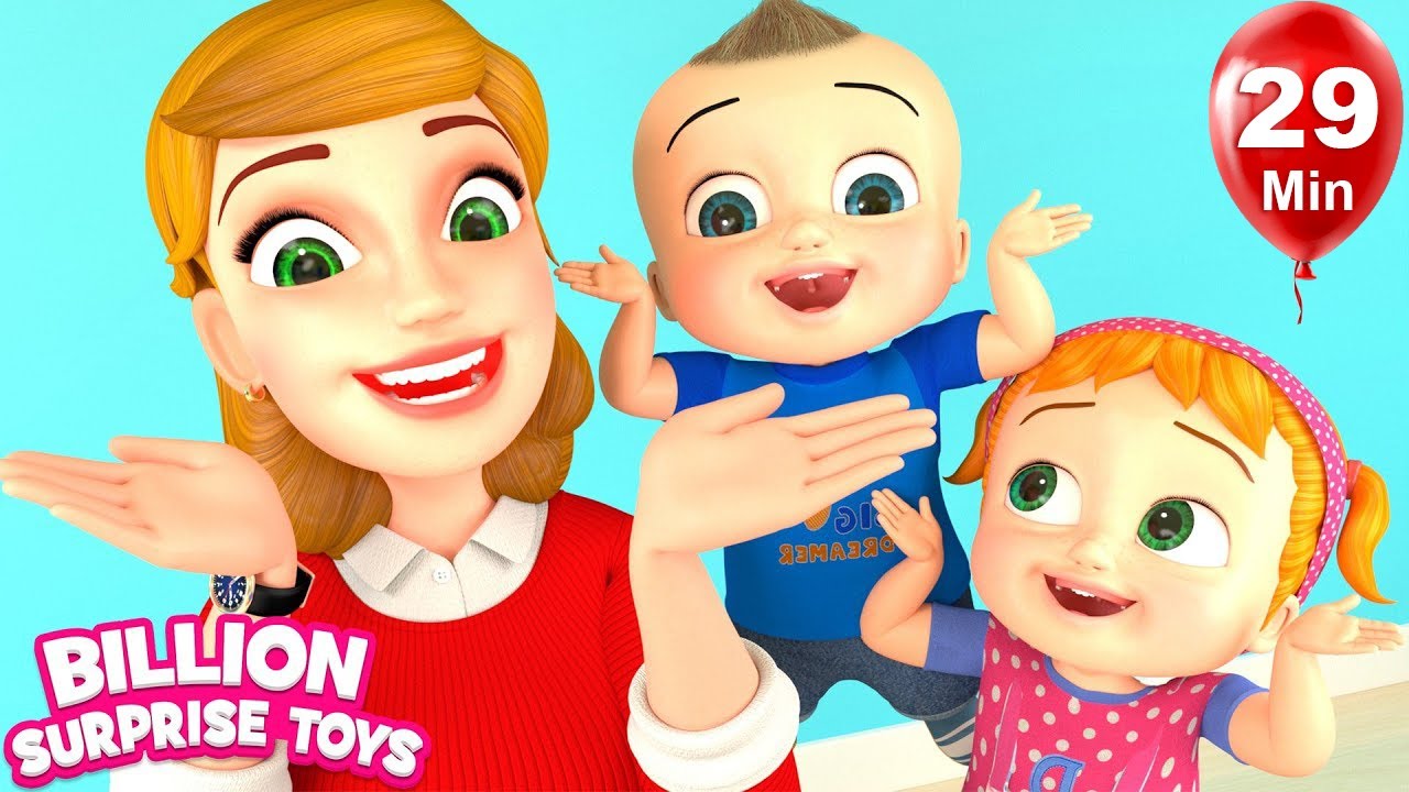 If you are happy and you Know it - BillionSurpriseToys Nursery Rhymes, Kids Songs