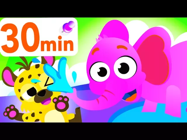 Wild Animals, Where Are My Ears Roaring T-Rex, Jungle Boogie, Animal Songs by Little Angel