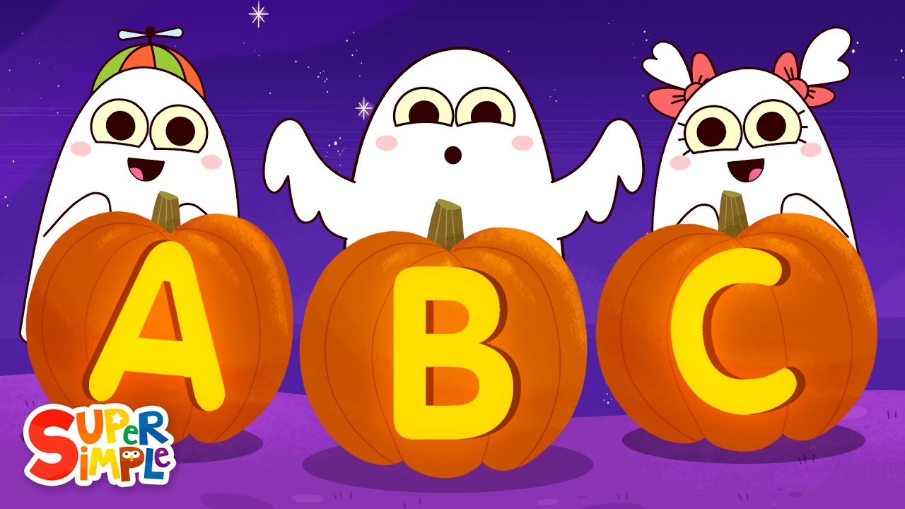 ABC Boo | Kids Halloween Songs | Super Simple Songs background