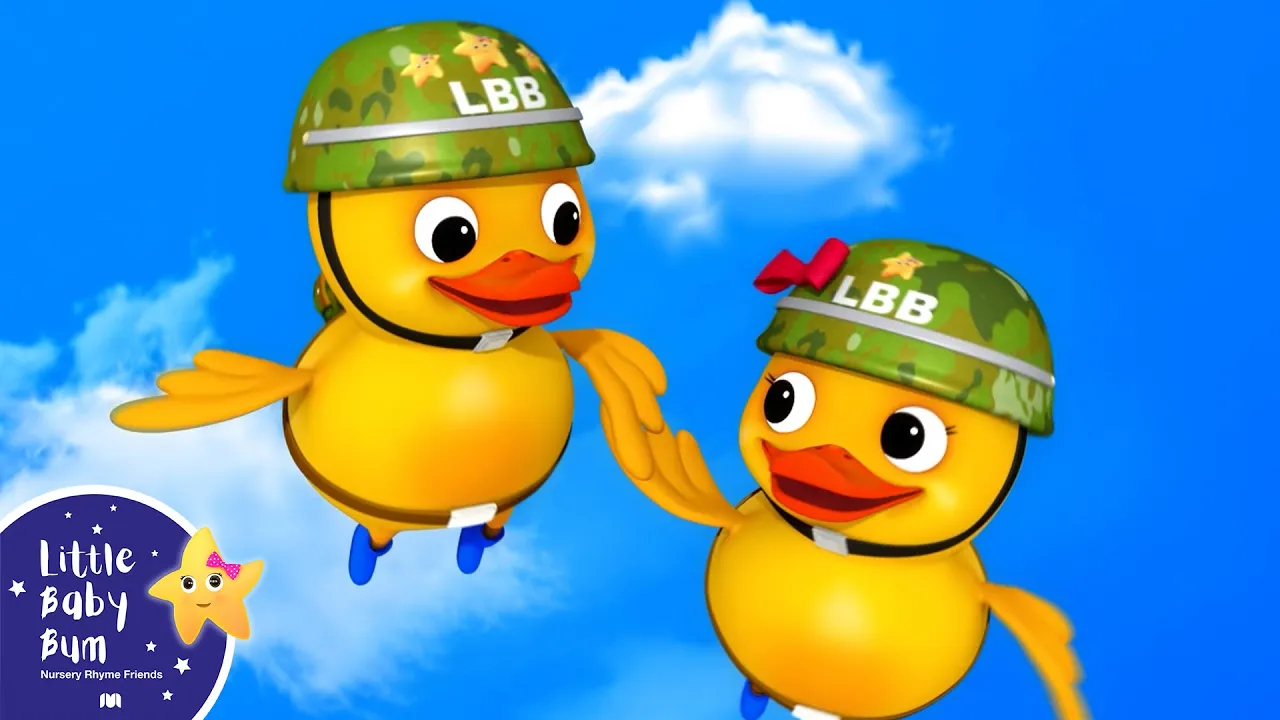 6 Little Ducks! | Little Baby Bum - New Nursery Rhymes for Kids background
