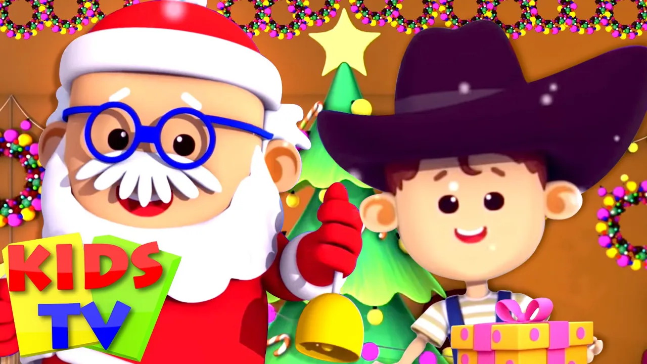 We Wish You A Merry Christmas & Happy New Year | Christmas Carols | Children's Music | Kids Tv