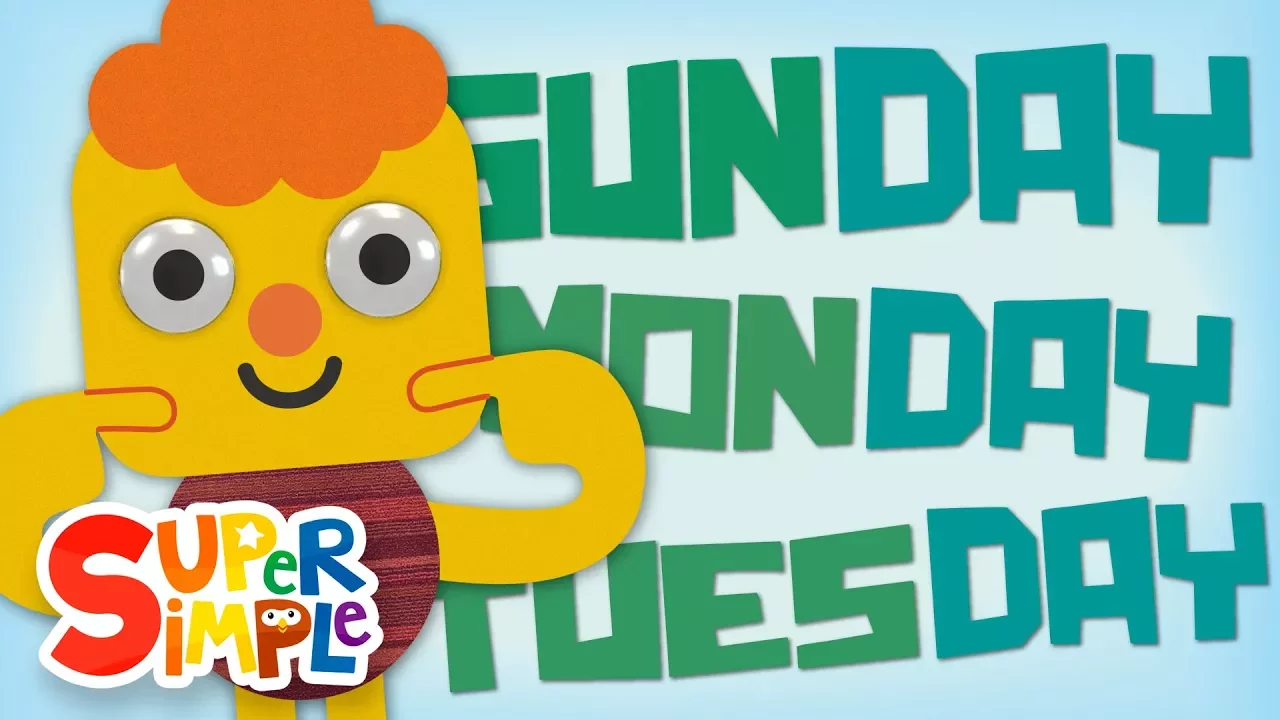 Days Of The Week Song | Kids Songs | Super Simple Songs background