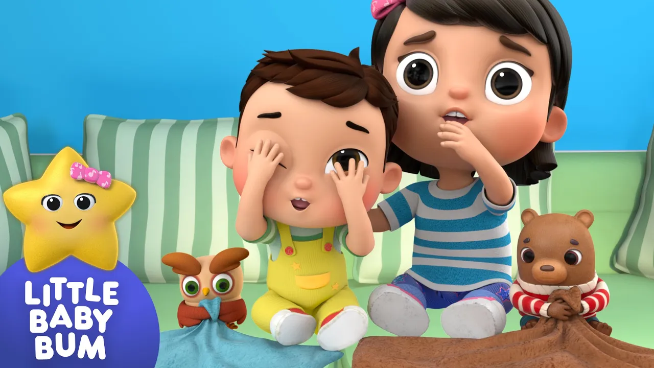 No Monsters - Spooky Sounds and Shadows! | Little Baby Bum - Nursery Rhymes for Kids | Bed Time! background
