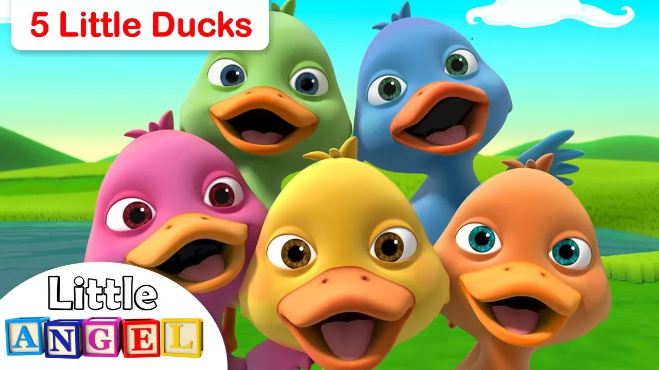 Five Little Ducks, No No Swimming Safety Tips, Apples and Bananas by Little Angel