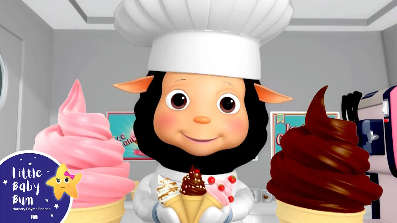 Ice Cream Song - Chocolate or Vanilla | Little Baby Bum - Classic Nursery Rhymes for Kids background