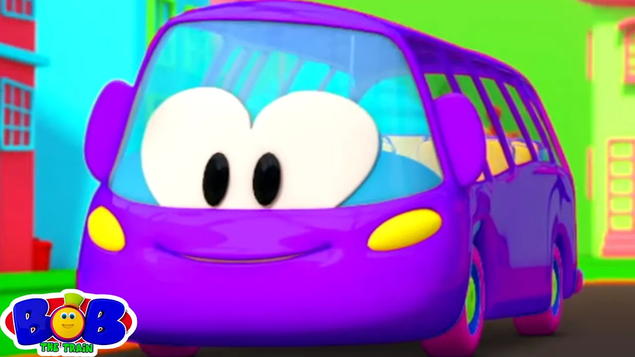 Wheels On the Bus + More Vehicles Nursery Rhymes & Kids Songs