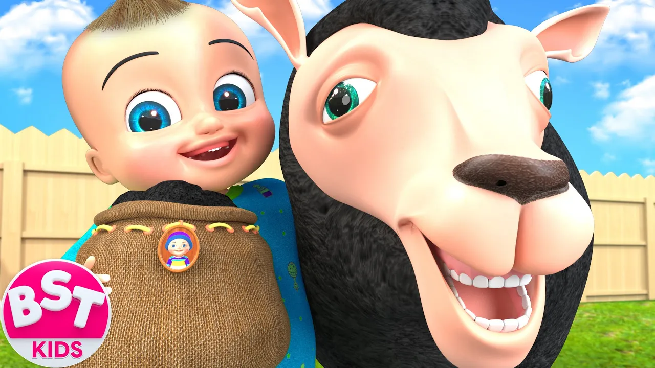 Baa Baa Black Sheep - BillionSurpriseToys Nursery Rhymes, Kids Songs background
