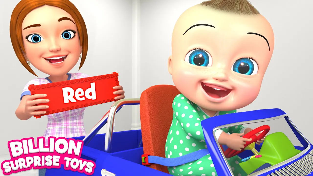 Color Learning Cartoon for Kids ABC - BillionSurpriseToys Learn English Songs for Kids & Cartoon