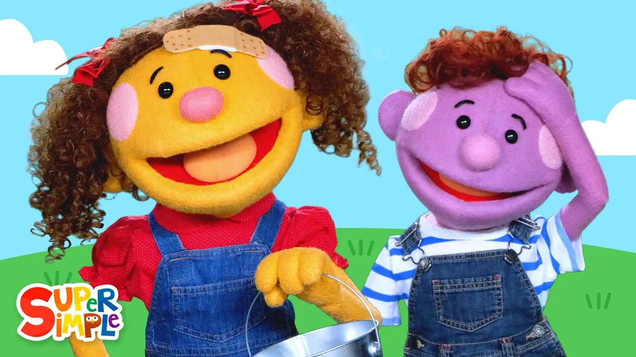 Jack & Jill featuring The Super Simple Puppets | Kids Songs | Super Simple Songs background