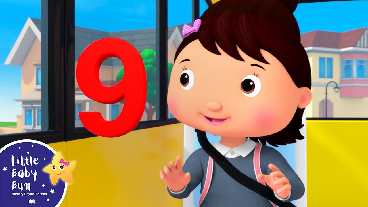 Tidy Up Bus, Wheels On The Bus | Little Baby Bum - Nursery Rhymes for Kids | Baby Song 123 background