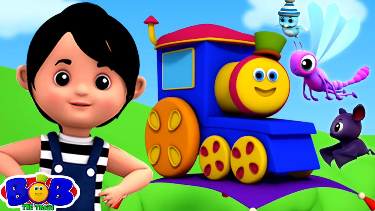 Fly Like A Fly Song + More Preschool Rhymes & Kids Songs with Bob The Train