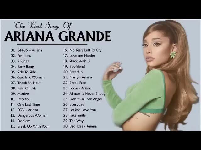 ArianaGrande Mix 2023