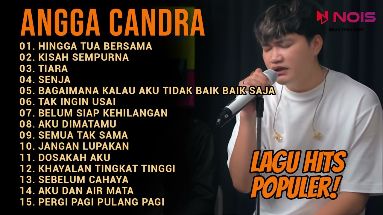 HINGGA TUA BERSAMA - RIZKY FEBIAN | COVER AKUSTIK BY ANGGA CANDRA | FULL ALBUM HITS POPULER 2023