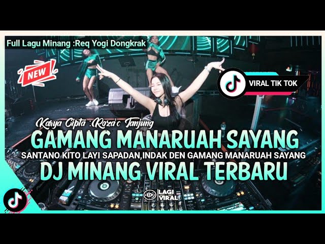 Dj Minang Terbaru 2023 Gamang Manaruah Sayang(Fauzana) X Barulang Seso Full Bass Req :Yogi Dongkrak