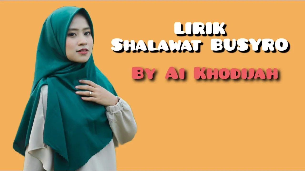 Lirik Shalawat Busyro 1 Jam Habib Segaf Baharun Bin Hasan Cover By Ai  poster